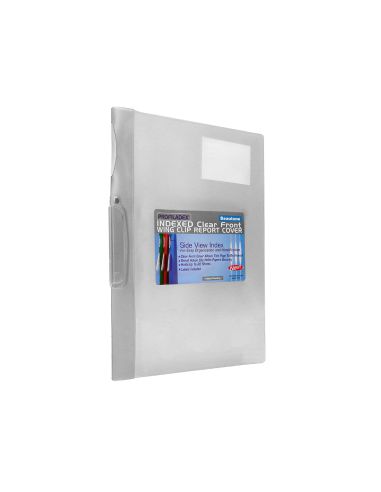 Carpeta Beautone Dossier Pinza Lateral 48384 Polipropildin-A4 Incolora Pinza Giratori-Pack De 10 Retractilado
