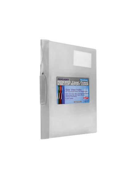 Carpeta Beautone Dossier Pinza Lateral 48384 Polipropildin-A4 Incolora Pinza Giratori-Pack De 10 Retractilado