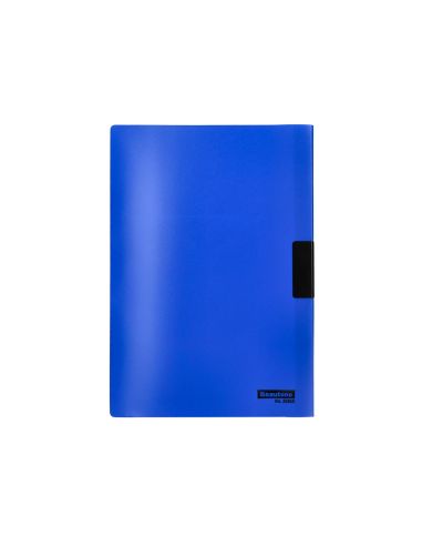 Carpeta Beautone Dossier Pinza Lateral 45302 Polipropildin-A4 Azul 25 H. Pinza Desliz-Pack De 10 Retractilado