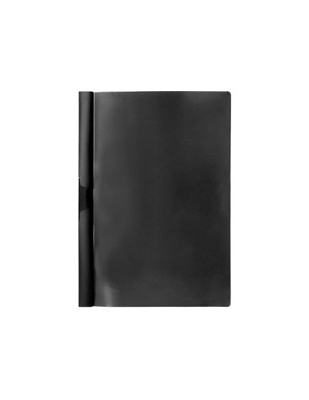 Carpeta Beautone Dossier Pinza Lateral 35365 Polipropildin A4 Negra 25 H. Pinza Desli-Pack De 10 Retractilado