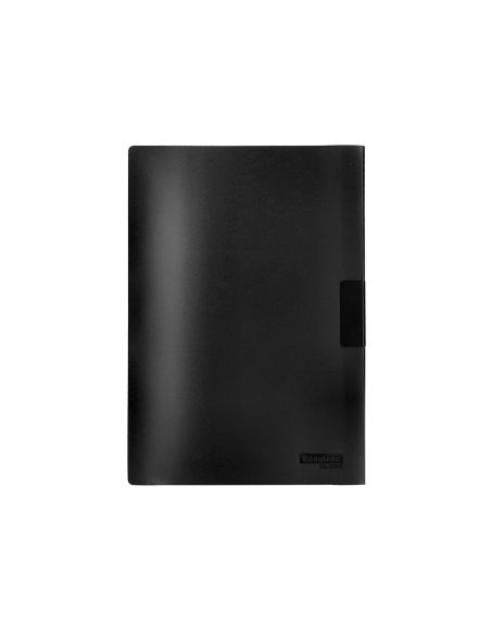 Carpeta Beautone Dossier Pinza Lateral 35365 Polipropildin A4 Negra 25 H. Pinza Desli-Pack De 10 Retractilado