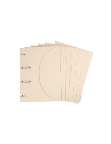 Carpeta Para Archivador Djois Smartfolder Tree-Free Din A4 Tres Solapas Y Cierre De Velcro 225 Gr Pack 10 Uds