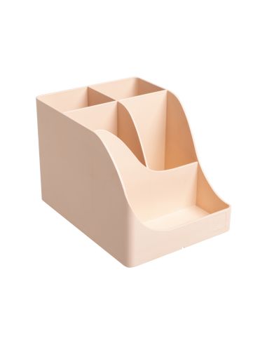 Cubilete Portalapices Exacompta Skandi Plastico Reciclado Color Nude 155X119X109 Mm