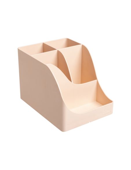 Cubilete Portalapices Exacompta Skandi Plastico Reciclado Color Nude 155X119X109 Mm
