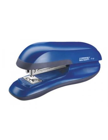 Grapadora Rapid F16 Plastico Capacidad De Grapado 20 Hojas Azul Usa Grapas 24/6 Y 26/6