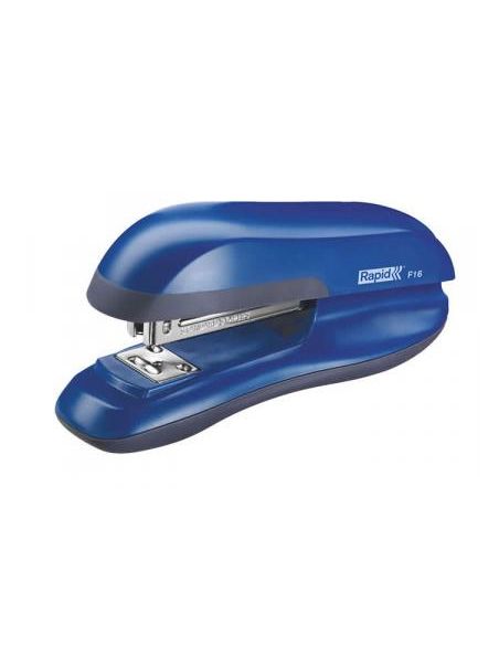 Grapadora Rapid F16 Plastico Capacidad De Grapado 20 Hojas Azul Usa Grapas 24/6 Y 26/6
