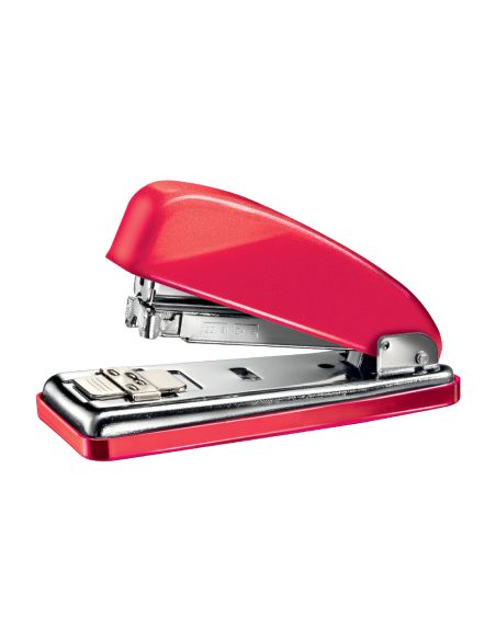 Grapadora Petrus 226 Wow Rojo Metalizado Capacidad 30 Hojas En Blister Usa Grapas 22/6 Y 24/6