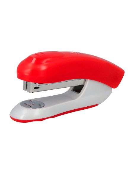Grapadora Q-Connect Kf14206 Plastico Abs Roja Capacidad 20 Hojas