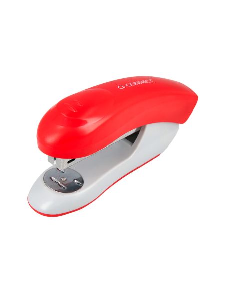 Grapadora Q-Connect Kf14206 Plastico Abs Roja Capacidad 20 Hojas