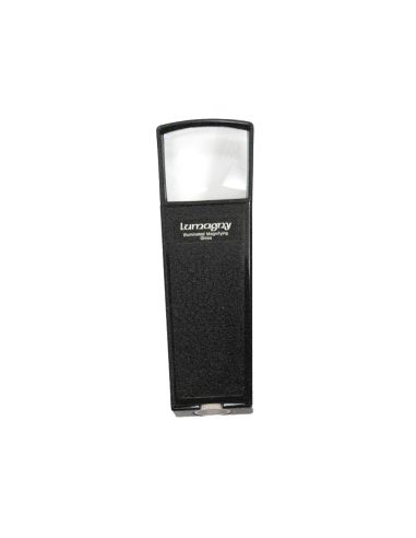 Lupa Con Luz 7501 Plastico Negro 40 Mm