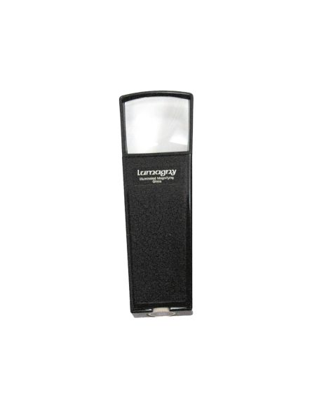 Lupa Con Luz 7501 Plastico Negro 40 Mm