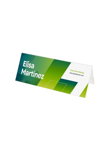 Identificador Sobremesa Archivo 2000 Petg Flexible Visibilidad Boble Cara Din A5 60X210X75 Mm