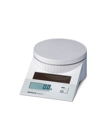 Bascula De Precision Maul Tronic Solar 5000 Gr Apagado Automatico Color Blanco 196X130X65 Mm