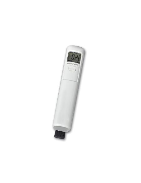 Balanza De Equipaje Maul Trek 50 Kg Hebilla Con Gancho Acero Inoxidable Carga Por Agitacion Color Blanco