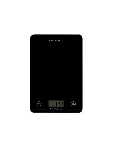 Bascula Precision Q-Connect Digital Con Pantalla Lcd Precision 1 Gr Capacidad De 5 Gr A 5 Kg 200X135X16Mm