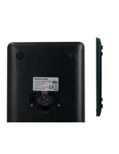 Bascula Precision Q-Connect Digital Con Pantalla Lcd Precision 1 Gr Capacidad De 5 Gr A 5 Kg 200X135X16Mm