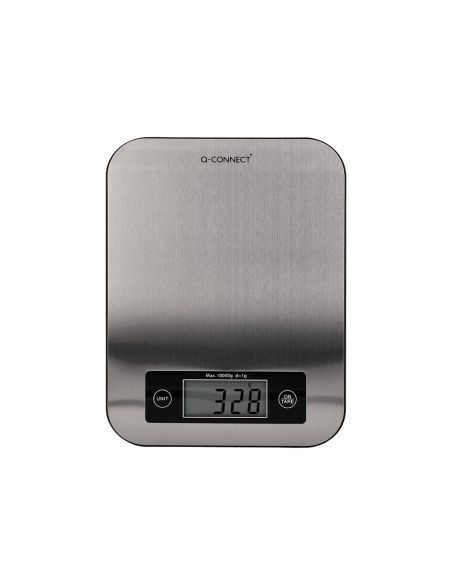 Bascula Precision Q-Connect Digital Con Pantalla Lcd Precision 1 Gr Capacidad De 5 Gr A 10 Kg 215X165X16Mm