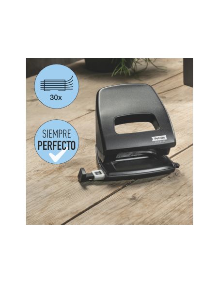 Taladrador Petrus 85 Recycle Negro Capacidad 25 Hojas