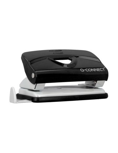 Taladrador Q-Connect Kf14214 Negro Abertura 1 Mm Capacidad 10 Hojas