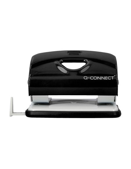 Taladrador Q-Connect Kf14217 Negro Abertura 2 Mm Capacidad 20 Hojas