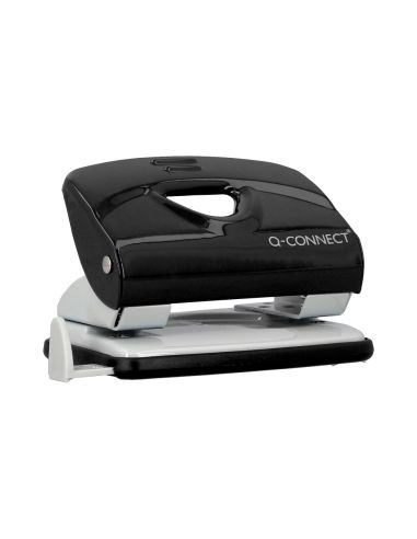 Taladrador Q-Connect Kf14217 Negro Abertura 2 Mm Capacidad 20 Hojas