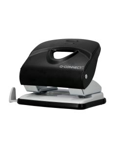 Taladrador Q-Connect Kf14220 Negro Abertura 2,7 Mm Capacidad 30 Hojas