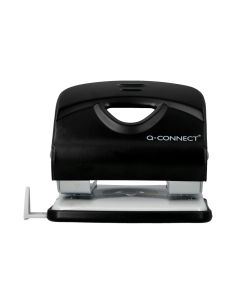 Taladrador Q-Connect Kf14220 Negro Abertura 2,7 Mm Capacidad 30 Hojas 2
