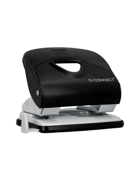 Taladrador Q-Connect Kf14220 Negro Abertura 2,7 Mm Capacidad 30 Hojas