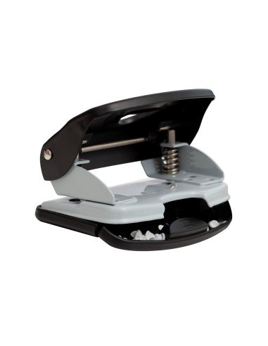 Taladrador Q-Connect Kf14221 2 Taladros Color Negro Abertura 3,5 Mm Capacidad 40 Hojas