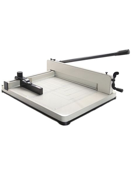 Guillotina Q-Connect Kf14297 Manual Profesional Largo Del Corte 430 Mm Capacidad 400 Hojas|Libreriasalesiana