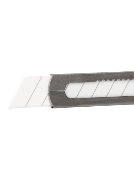 Cuter Q-Connect Metalico Ancho Cuchilla Ceramica 18 Mm Xd- C78 Con Clip Blister 1 Unidad