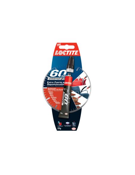 Pegamento Loctite Universal Glue Extra Fuerte 60 Segundos 20 Gr