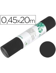 Rollo Adhesivo Liderpapel Unicolor Negro Mate Rollo De 0,45 X 20 Mt