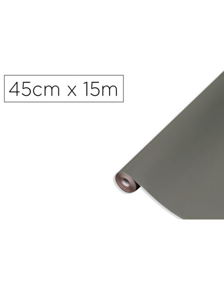 Rollo Adhesivo D-C-Fix Gris Taupe Ancho 45 Cm Largo 15 Mt