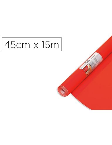 Rollo Adhesivo D-C-Fix Bermellon Ancho 45 Cm Largo 15 Mt