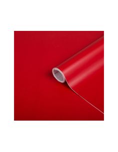 Rollo Adhesivo D-C-Fix Rojo Señales Mate Ancho 45 Cm Largo 15 Mt 2
