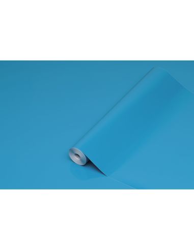 Rollo Adhesivo D-C-Fix Cian Ancho 45 Cm Largo 15 Mt