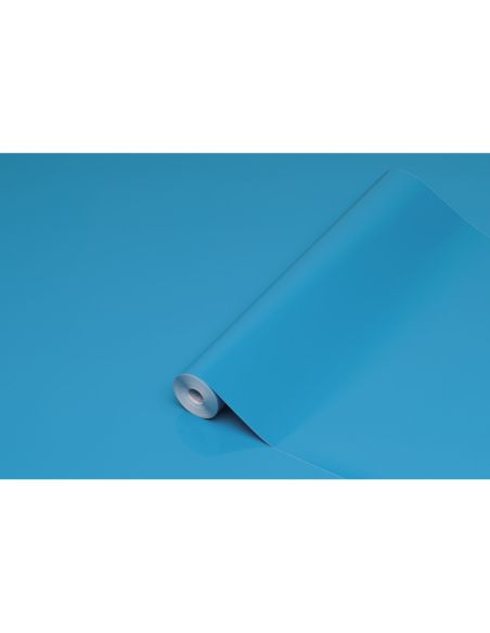 Rollo Adhesivo D-C-Fix Cian Ancho 45 Cm Largo 15 Mt