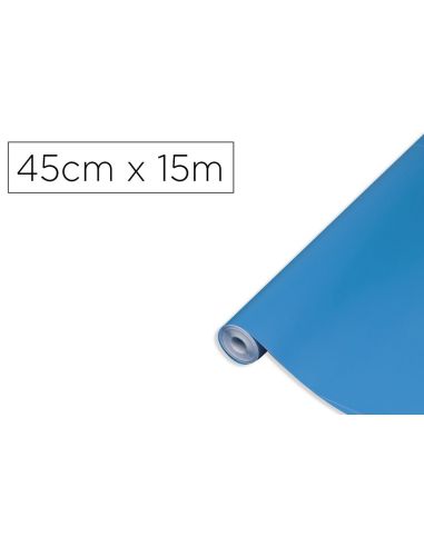 Rollo Adhesivo D-C-Fix Azul Aire Ancho 45 Cm Largo 15 Mt