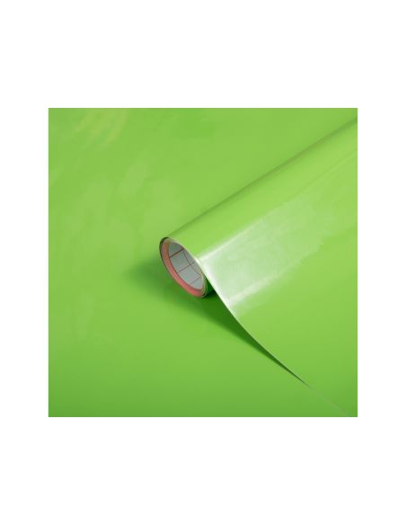 Rollo Adhesivo D-C-Fix Verde Manzana Ancho 45 Cm Largo 15 Mt