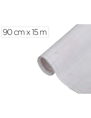 Rollo Adhesivo D-C-Fix Blanco Mate Ancho 90 Cm Largo 15 Mt