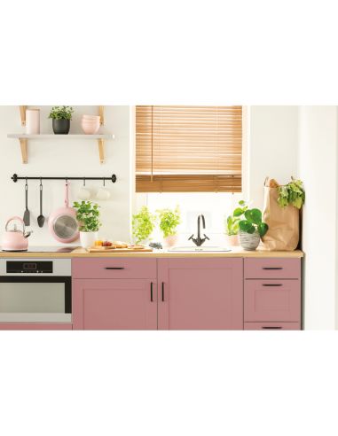 Rollo Adhesivo D-C-Fix Rosa Ceniza Mate Ancho 45 Cm Largo 15 Mt