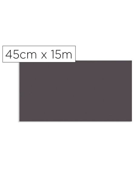 Rollo Adhesivo D-C-Fix Gris Antracita Mate Ancho 45 Cm Largo 15 Mt