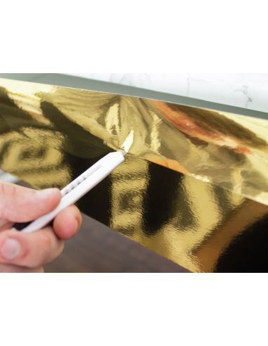 Rollo Adhesivo D-C-Fix Oro Brillo Ancho 45 Cm Largo 15 Mt