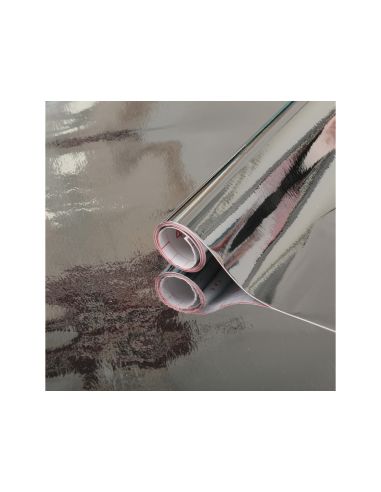 Rollo Adhesivo D-C-Fix Plata Brillo Ancho 45 Cm Largo 15 Mt