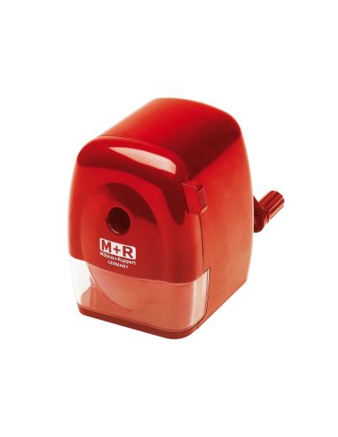 Sacapuntas Sobremesa M+R Manual Color Rojo|Libreriasalesiana
