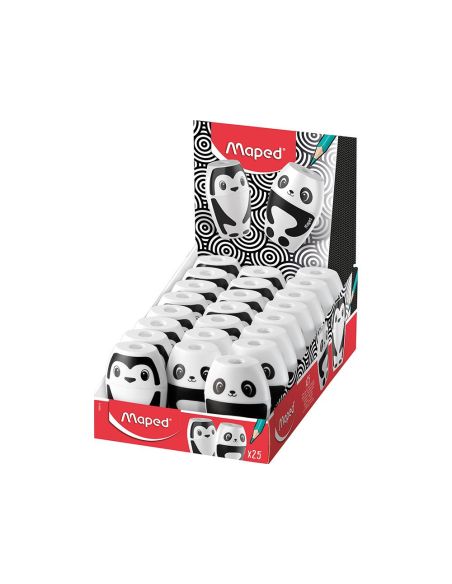 Sacapuntas Maped Plastico Shaker Fancy 1 Uso Con Deposito|Libreriasalesiana