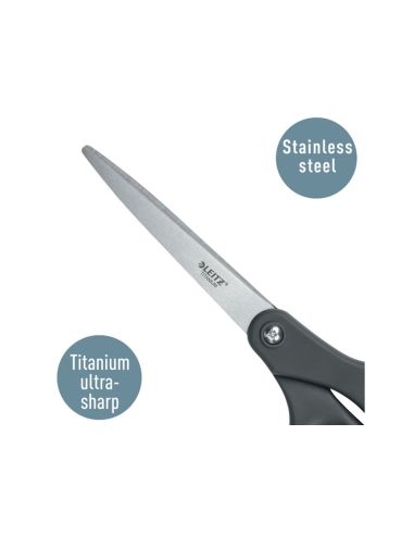 Tijera Oficina Leitz 20,5 Cm Titanio Color Gris Oscuro|Libreriasalesiana