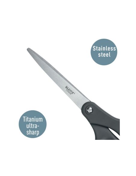 Tijera Oficina Leitz 20,5 Cm Titanio Color Gris Oscuro|Libreriasalesiana