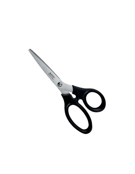 Tijera Oficina Leitz Acero Inoxidable 185 Mm Color Negro|Libreriasalesiana